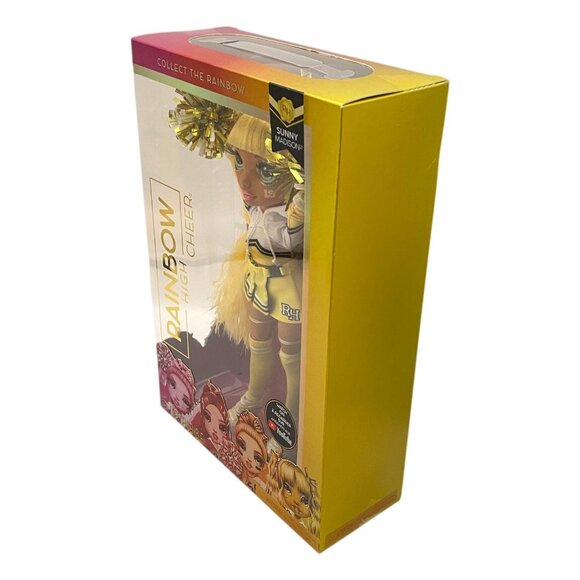 Rainbow High Sunny Madison Cheerleader Yellow Fashion Doll 10 in MGA New 2020 - Picture 4 of 6